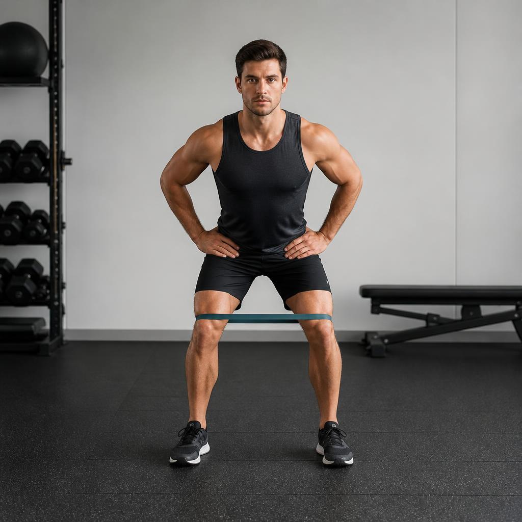 Banded Lateral Walk — start position
